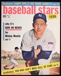 1956 Mickey Mantle New York Yankees Dell Baseball Stars Magazine