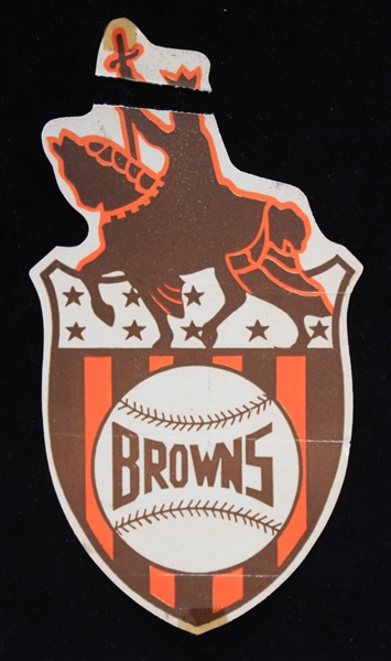 1940s St. Louis Browns 6" Paper Logo
