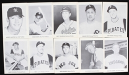 1960s Baseball Player 5" x 7" Photo Pack Photos - Lot of 18 w/ Mickey Mantle, Roger Maris, Eddie Mathews & More   