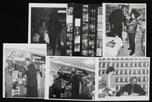 1994 Wilt Chamberlain A View From Above Book Signing 8 x 10 Photos - Lot of 15