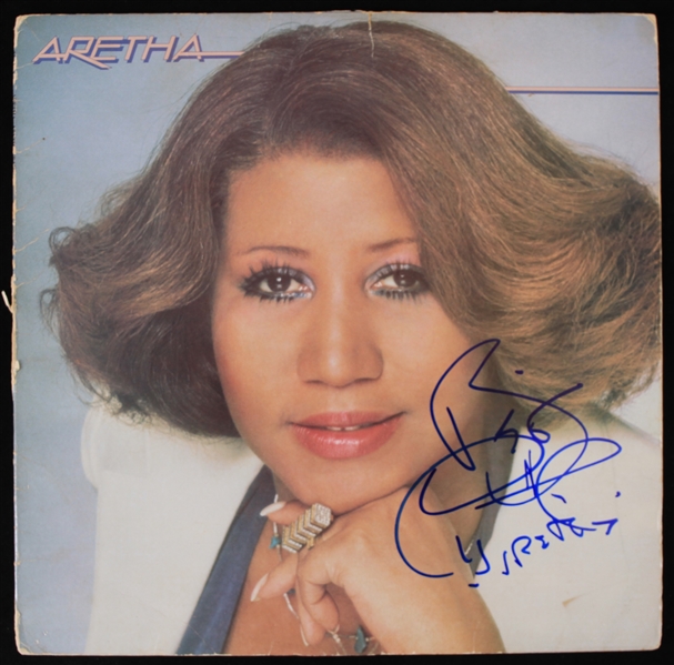 1980 Aretha Franklin Signed Aretha Record Album (JSA)