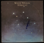 1978 Willie Nelson Signed Stardust Record Album (JSA)