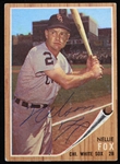 1962 Nelson Fox Chicago White Sox Signed Topps Baseball Trading Cards (JSA)