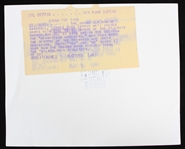 1951 Connie Mack Bill Veeck Signed 8 x 10 Grandstand Managers Original Photo (JSA)
