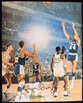 1960s John Havlicek Elgin Baylor Celtics/Lakers Signed 8" x 10" Photo (JSA) 