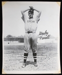 1929-33 Wes Ferrell Cleveland Indians Signed 8" x 10" Photo (JSA)