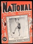 1950-51 Indianapolis Olympians Philadelphia Warriors Multi Signed Game Program w/ 10 Signatures (JSA)