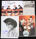 2000's Davy Jones The Monkees Memorabilia Collection - Lot of 9 w/ Signed Photos, Magazine & More (JSA)