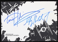 1990's-2000's Star Wars Autograph Collection - Lot of 6 w/ David Prowse, Peter Mayhew, Anthony Daniels & More (JSA)