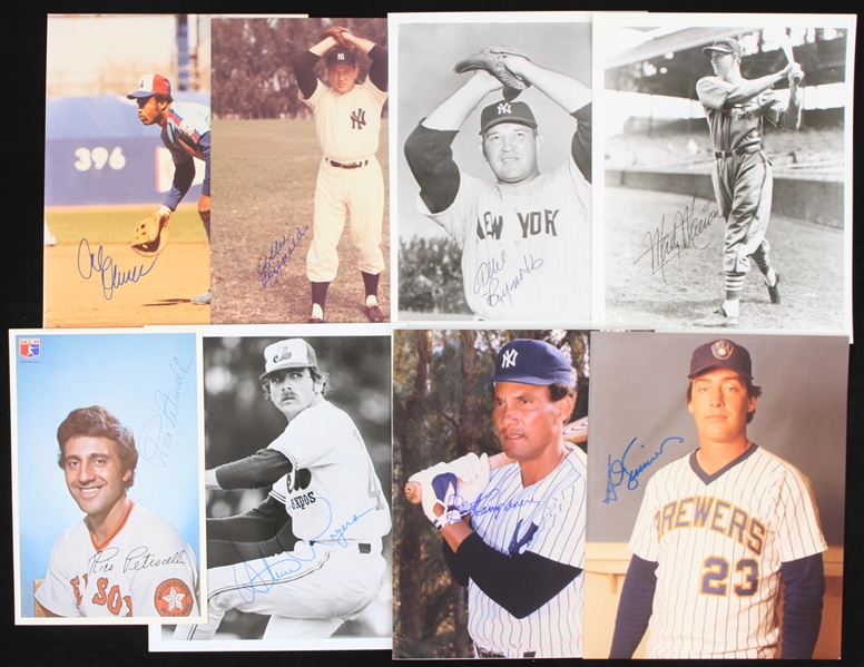 1970s-80s Baseball Signed 8" x 10" Photos - Lot of 37 w/ keith Hernandez, Dale Murphy, Maury Wills & More (JSA)