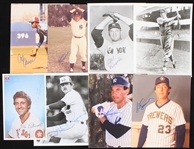 1970s-80s Baseball Signed 8" x 10" Photos - Lot of 37 w/ keith Hernandez, Dale Murphy, Maury Wills & More (JSA)