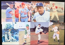 1970's-80's Baseball Signed 8 x 10 Photos - Lot of 37 w/ keith Hernandez, Dale Murphy, Maury Wills & More (JSA)