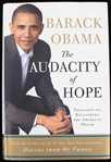 2006 Barack Obama 44th President of the United States The Audacity of Hope Signed Hardcover Book (JSA)