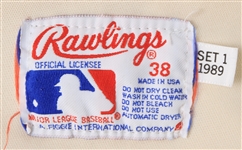 1989 Houston Astros #15 Team Signed Home Jersey w/ 32 Signatures Including Jeff Bagwell, Craig Biggio & More (MEARS LOA/JSA) 