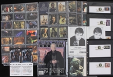 1980s-2000s Star Wars Memorabilia Collection - Lot of 150+ w/ Trading Cards, Signed Photos & More