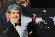 1980's-2000's Star Wars Memorabilia Collection - Lot of 150+ w/ Trading Cards, Signed Photos & More