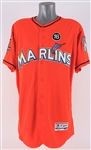 2017 Don Mattingly Miami Marlins Signed Alternate Jersey (MEARS LOA/JSA/MLB Hologram)