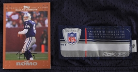 2007 Tony Romo Dallas Cowboys Road Jersey (MEARS LOA)
