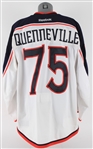 2015-16 Peter Quenneville Columbus Blue Jackets Training Camp Jersey (MEARS LOA/MeiGray)
