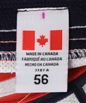 2015-16 Peter Quenneville Columbus Blue Jackets Training Camp Jersey (MEARS LOA/MeiGray)