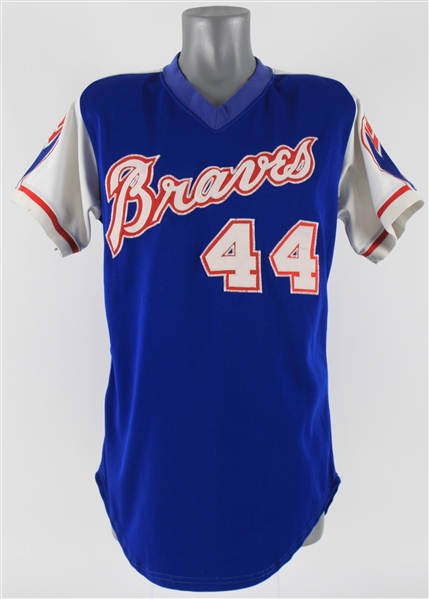 1974 Hank Aaron Atlanta Braves Professional Quality Tribute Jersey