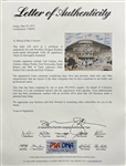 2005 Brooklyn Dodgers Ebbet's Field Signed All Time Greats 16x19 Framed Photo (PSA/DNA)