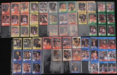 1980's-2000's Signed Basketball Trading Cards - Lot of 225