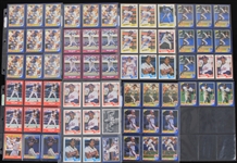1975-90 Baseball Trading Card Collection - Lot of 500+