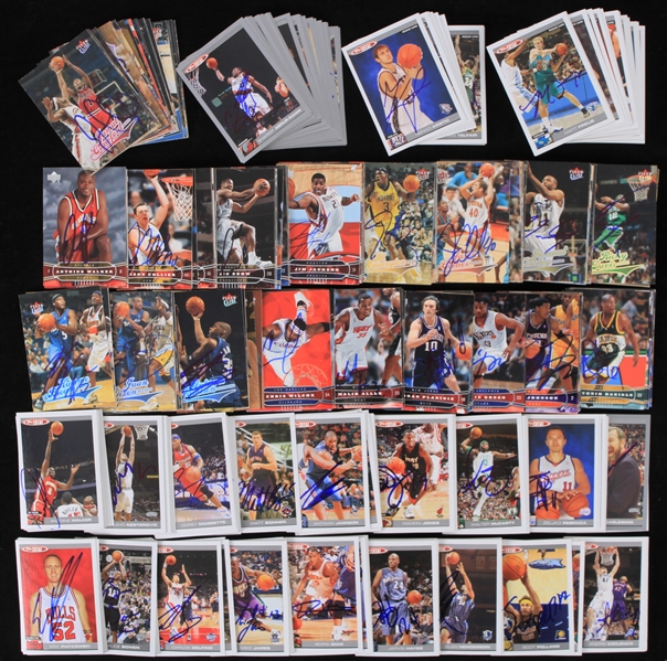 2000s Signed Basketball Trading Cards - Lot of 800