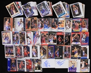 1990s-2010s Signed Basketball Trading Cards - Lot of 450