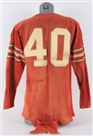 1955 Howard Hopalong Cassady Ohio State Heisman Trophy Season Game Worn Jersey (MEARS LOA) Worn During the Meanest Dirtiest Game of the Year!