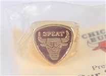 1993 Chicago Bulls MIB Our Sixth Man Commemorative Championship Ring