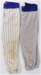 1970s Chicago Cubs Organizational Uniform Pants - Lot of 2 (MEARS LOA)