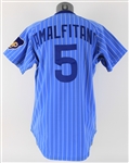 1978-81 Joey Amalfitano Chicago Cubs Road Jersey (MEARS LOA)