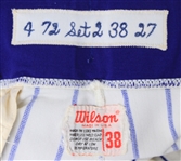 1972 Hank Aguirre Chicago Cubs Game Worn Home Uniform Pants (MEARS LOA)