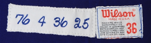 1976 Harry Dunlop Chicago Cubs Game Worn Home Uniform Pants (MEARS LOA)