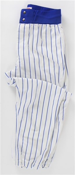 1982 John Vukovich Chicago Cubs Game Worn Home Uniform Pants (MEARS LOA)