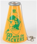 1950s-60s Green Bay Packers "Go With The Packers" 7.5" Megaphone 