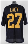 2015 Eddie Lacy Green Bay Packers Signed Throwback Jersey (*JSA*)
