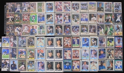 1980's-2000's Milwaukee Brewers Baseball Trading Cards - Lot of 750