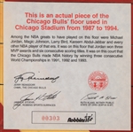 1980s-1990s Michael Jordan Chicago Bulls Jackets, Photos, Chicago Stadium Floor Piece and more... (Lot of 50+)