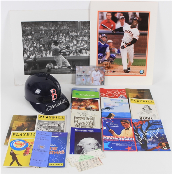 1940s-2000s Baseball Football Basketball Americana Memorabilia Collection - Lot of 200+ w/ Photos, Trading Cards, Publications & More 