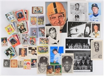 1940's-2000's Baseball Football Basketball Americana Memorabilia Collection - Lot of 200+ w/ Photos, Trading Cards, Publications & More 