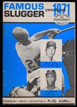 1971 Famous Slugger Yearbook Featuring Johnny Bench & Alex Johnson 
