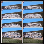 1982 Chicago Cubs 8.5" x 11" Canon Team Photos - Lot of 8