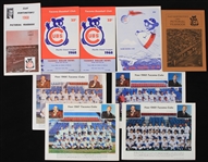 1960s-70s Chicago Cubs Minor League Publications & Team Photos - Lot of 13