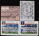1960's-70's Chicago Cubs Minor League Publications & Team Photos - Lot of 13