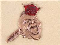 1956 Milwaukee Braves Phantom World Series Press Pin 