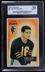 1955 George Blanda Chicago Bears Bowman Football Trading Card (SG 92 NM/MT+)