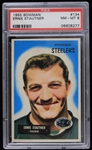 1955 Ernie Stautner Pittsburgh Steelers Bowman Football Trading Card (PSA Slabbed NM-MT 8)